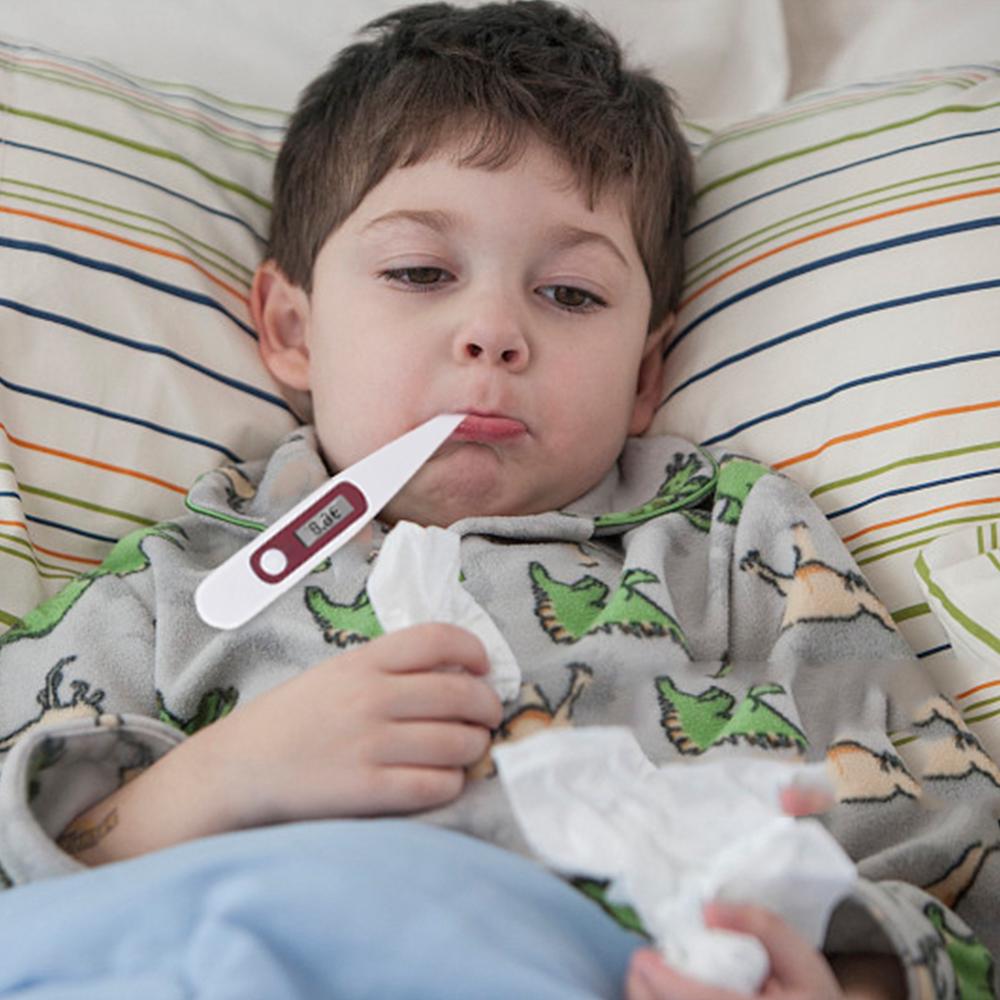 LCD Digital Thermometer Body Fever Electronic Digital Temperature Measuring Tools for Children Adult