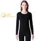Autumn Clothes Women's Cotton Thin Section Pure Cotton Sweater Slim Base Thermal Underwear Suit Winter