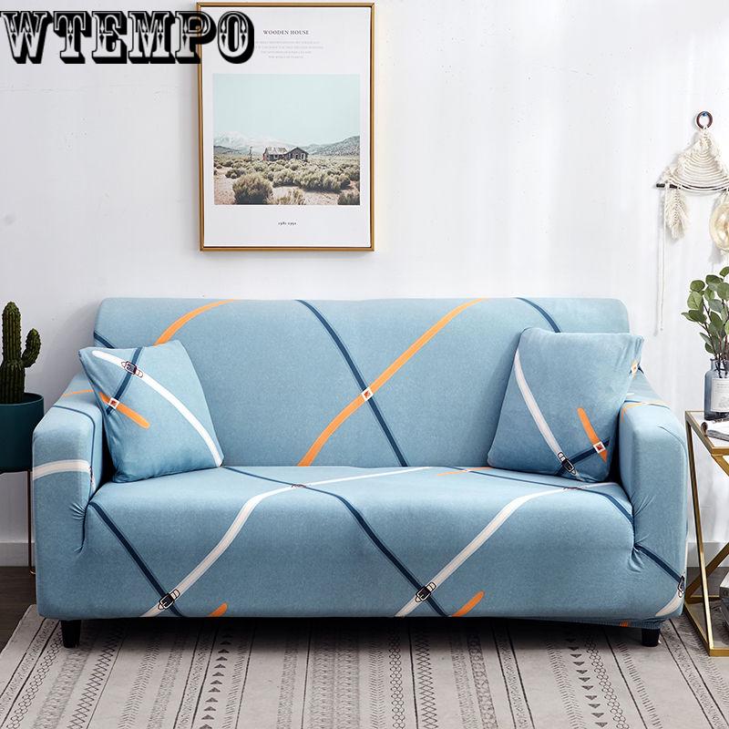 Universal Size 1/2/3/4 Seater Stretch Sofa Cover Printing Sofa Covers Slipcovers Couch Cover