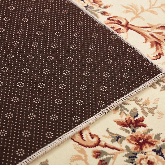 Square Floor Mats Marble Pattern Bedroom Bedside Blanket Household European Style Living Room Carpet