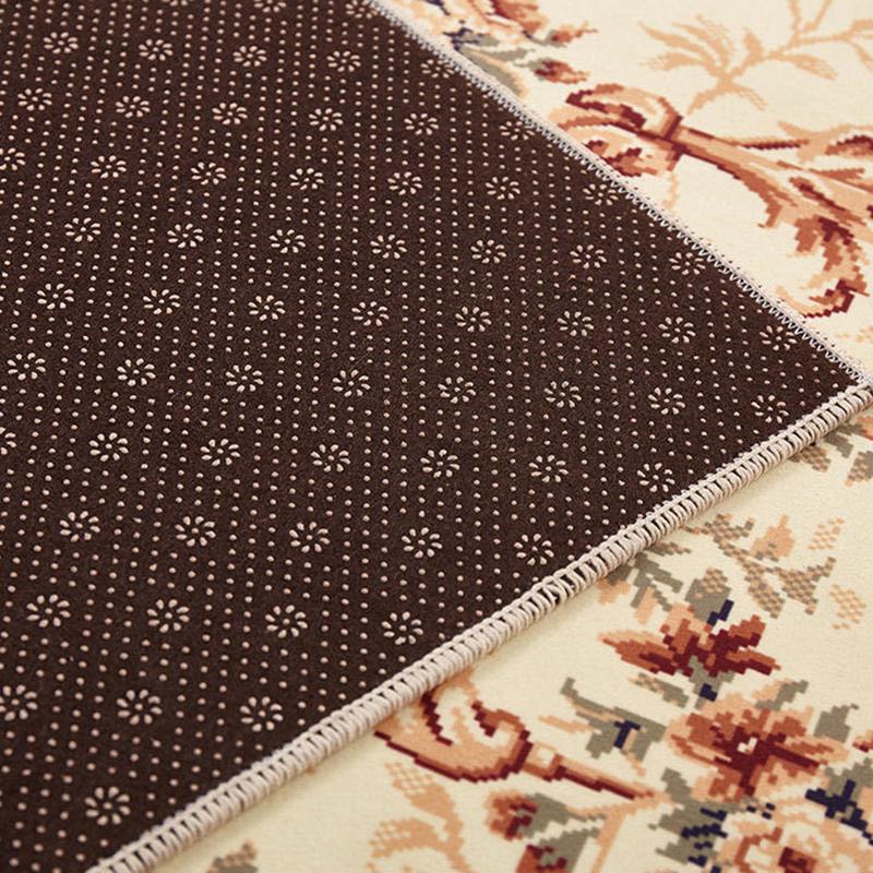 Square Floor Mats Marble Pattern Bedroom Bedside Blanket Household European Style Living Room Carpet