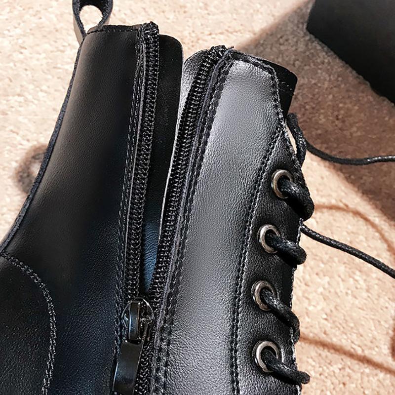 Women's Martin Boots Tide Brand British Style All-match Trendy Platform Boots