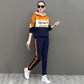 Casual Sports Suit Women's Loose Hooded Hoodie Sportswear Two-piece Suit Loose and Thin Hooded Hoodie Soft and Comfortable