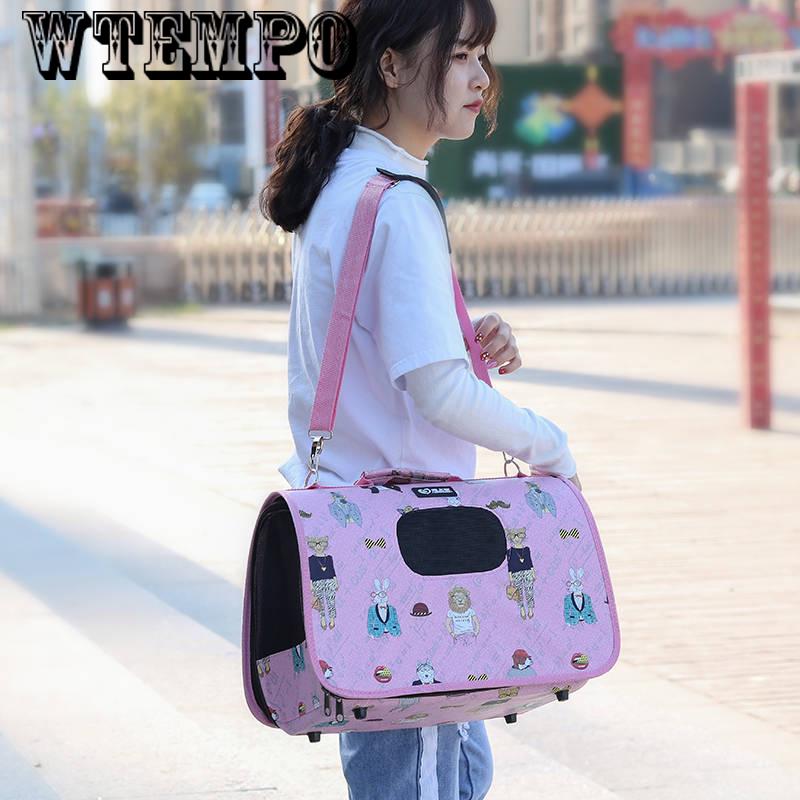 Pet Dog Carrier Bag Chihuahua Travel Bag Outdoor Single Shoulder Bag For Small Dog Cat