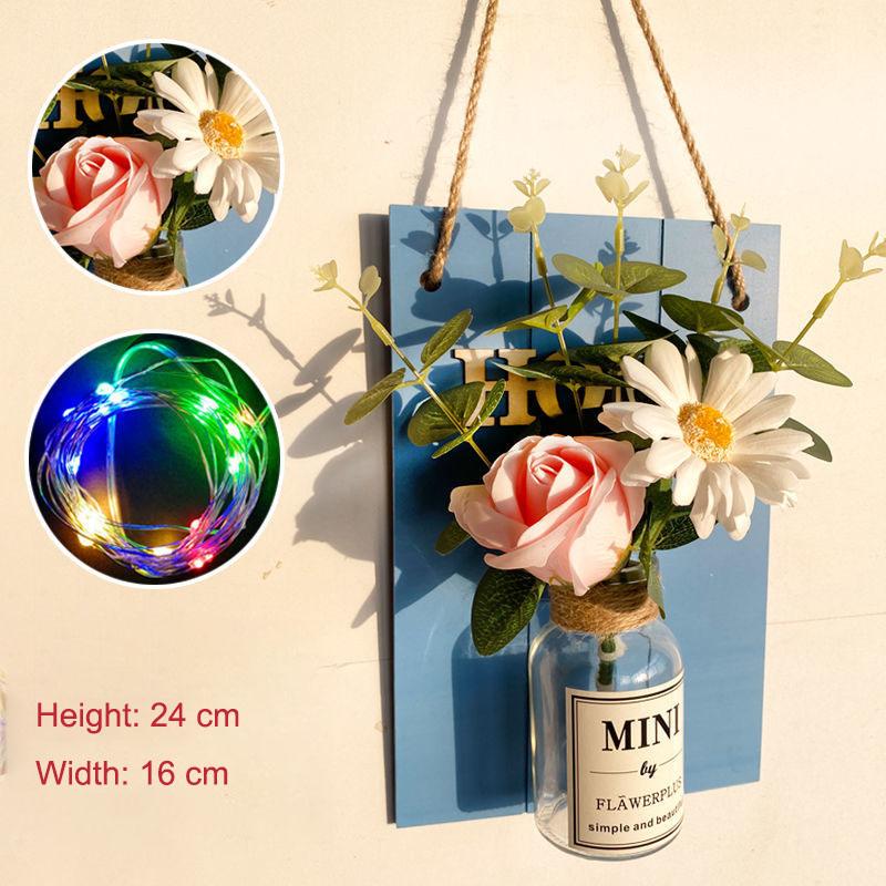 Wall Decoration Small Pendant Bedroom Room Creative Wall Hanging Living Room Wall Flower Wall Indoor Wall Hanging