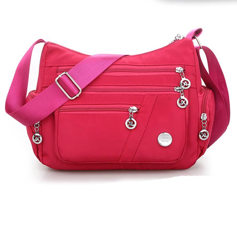 Women Casual Oxford Waterproof Handbag Single Shoulder Pocket Crossbody Bag