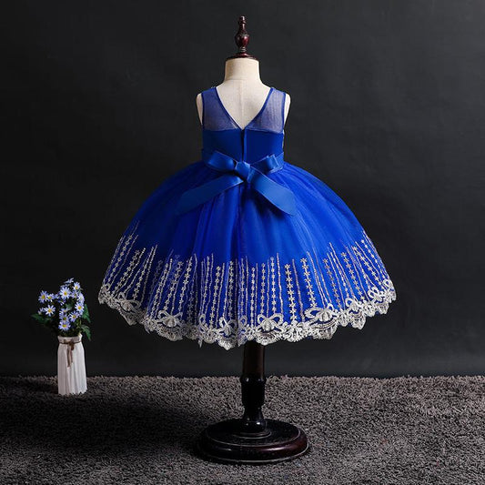 Girls' Costumes Children's Dresse Korean Dresses Flower Girls Tutu Skirts Mesh Princess Dresses