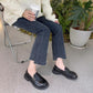 Women's Small Leather Shoes British Style Spring and Autumn Jk Uniform Shoes Japanese College Style All-match Retro Loafers