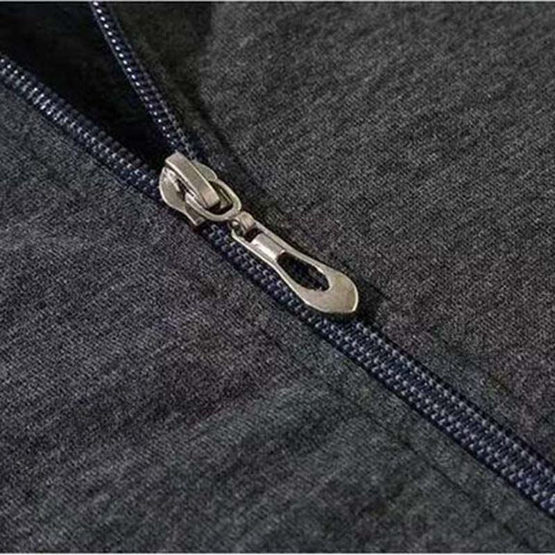 Spring and Autumn Open Sweatshirt Men's Casual Zipper Hoodie Men's Top