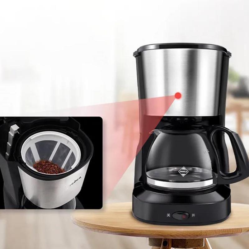 Household Small Kettle Dripping Constant Temperature Large Capacity Automatic Electric Latte Espresso Machine American Coffee Brewing Machine