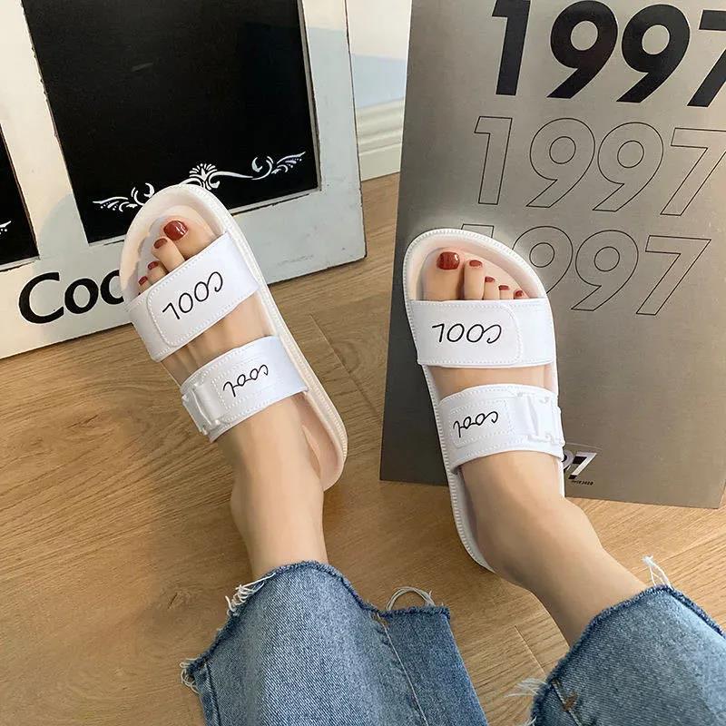 Slippers Women's Summer Home Indoor Home Non-slip Outer Wear Sandals and Slippers Korean Cute Soft Bottom
