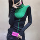 Pofulove Winter Women Knitted Turtleneck Sweater Soft Jumper Slim Elasticity Pullovers long sleeve