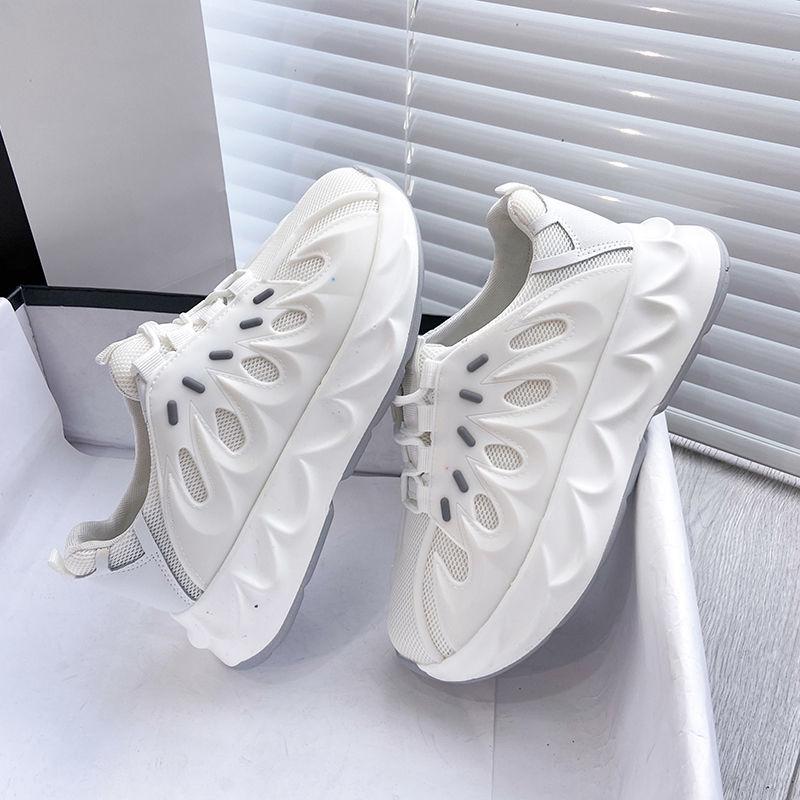 Dissolving Shoes Female Port Style Old Shoes Female Ins Wild Student Korean Version of Ulzzang Thick-soled Sports Shoes Trendy Shoes