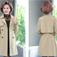 Middle-aged Mother Autumn Jacket Waist Coat Windbreaker Women's Mid-length Middle-aged Spring and Autumn Foreign Style Jacket