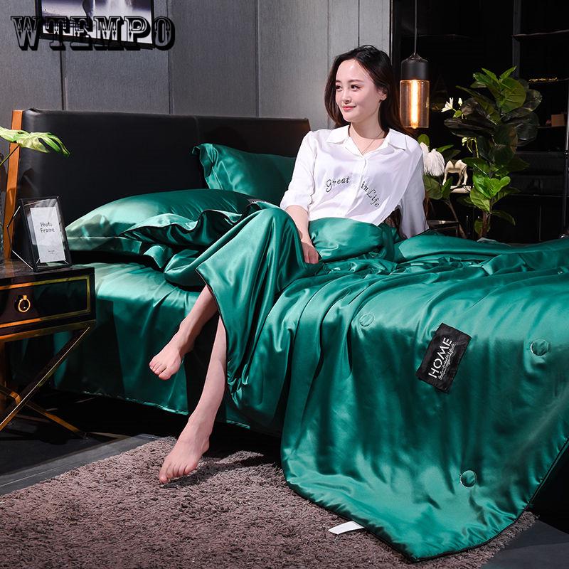 Silk Solid Color Tencle Bedding Popular Style Pillowcase Bed Sheet/bedskirt Duvet Cover Sets
