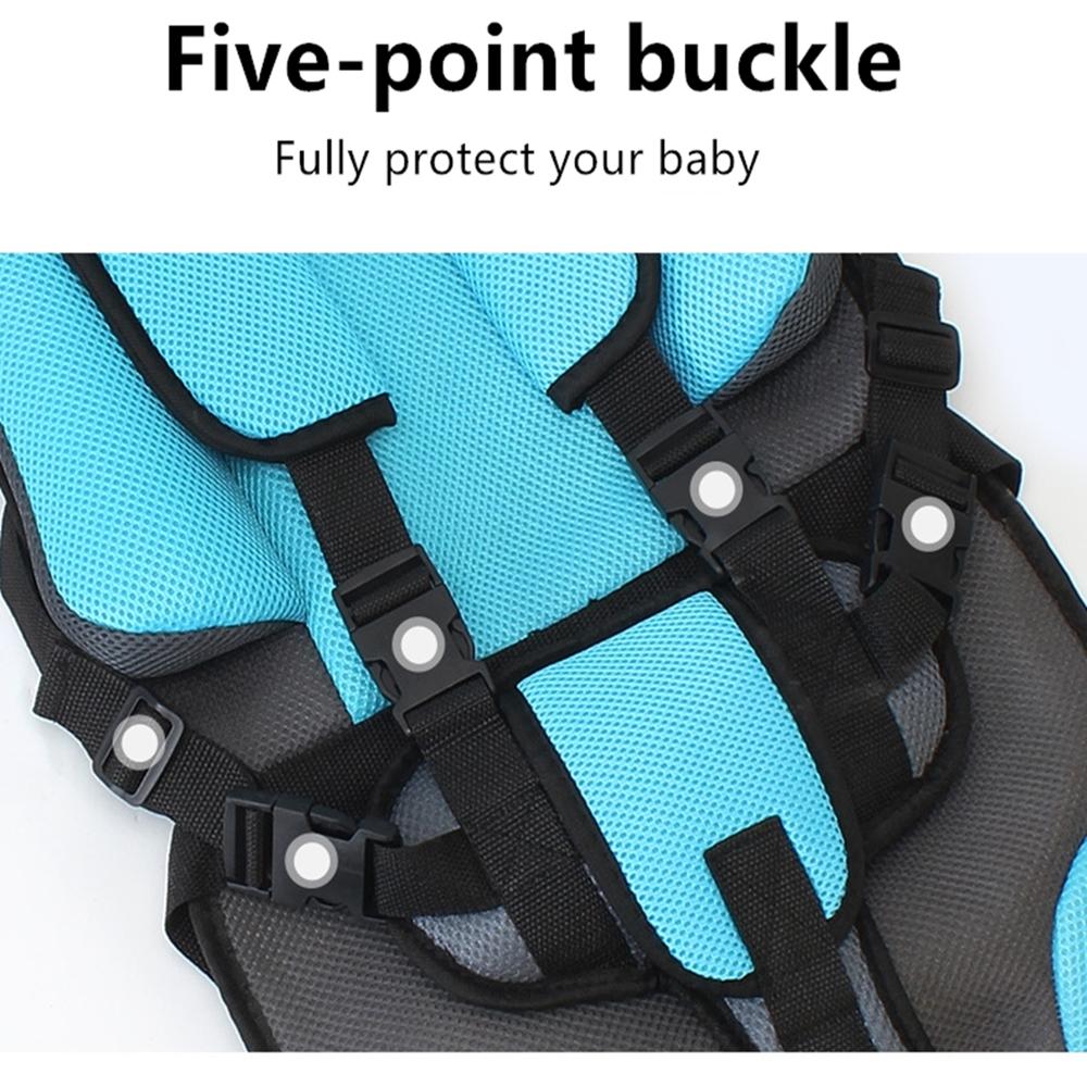 8 Colors Baby Children's Seat Mat for 6 Months To 12 Years Old Oddler Infant Mat Portable Thicken Soft Breathable Chairs Mats