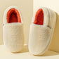 Winter House Women Fur Slippers Soft Memory Foam Sole Cute Cartoon Bedroom Ladies Fluffy Slippers Couples Plush Shoes