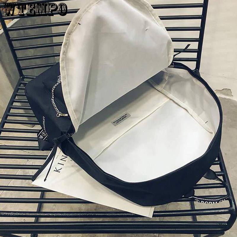 New Backpack Patchwork Backpack Women Canvas Backpack School Women Travel Bag