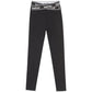 Black Plus Velvet Leggings for Women To Wear High Waist Slimming Plus Size Tight-fitting Feet Pants Winter Thickening To Keep Warm