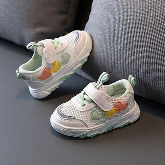 Summer 1-3-year-old Boy Girls Fashion Board Shoes Versatile Hollow Mesh Soft Breathable Tide Shoes Sports Shoes
