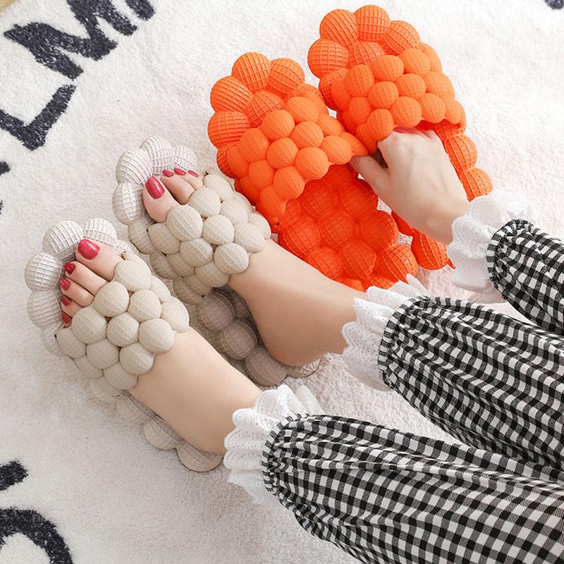 Couples Non-slip Indoor Slippers Men and Women Summer Soft Bottom Outer Wear Slippers