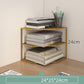 Bookcase Corner Shelf Simple Desk Corner Corner Cabinet Bay Window Desktop Triangle Corner Bookcase Storage Rack