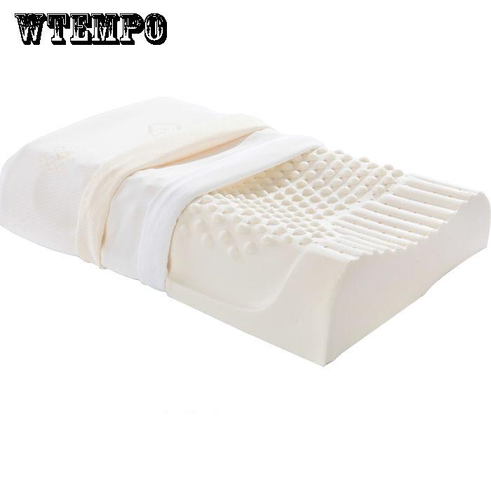 Brand Latex Pillow Cervical Massage Latex Pillow Comfort Sleep Pillow Thailand Natural