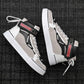Autumn Men's Korean Style High-top Shoes Trendy Canvas Sneakers All-match Casual Shoes for Students