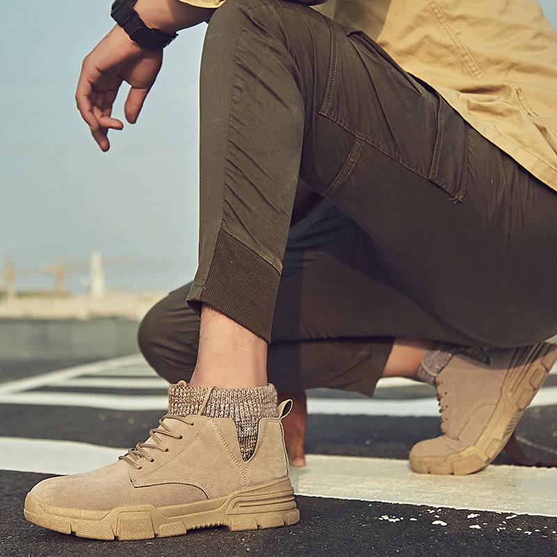 Sneakers Men Casual Tooling Shoes Fashion Classic Martin Boots Outdoor Non-slip Shoes Sport Shoes