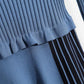 Spring and Autumn Dress Women 2021 All-match Slimming Base Dress Mid-length Fake Two-piece Knitted Dress