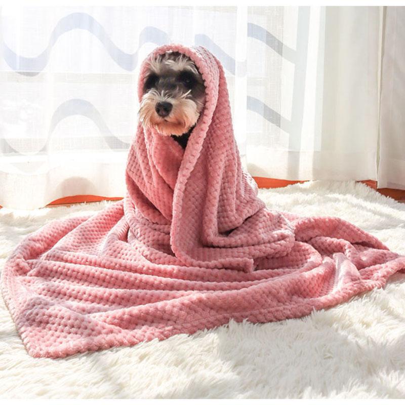 Pet Blanket Four Seasons Universal Dog Cushion Sleeping Quilt To Keep Warm In Winter Kennel Blanket Autumn and Winter Sleeping Pad Cat Cotton Pad