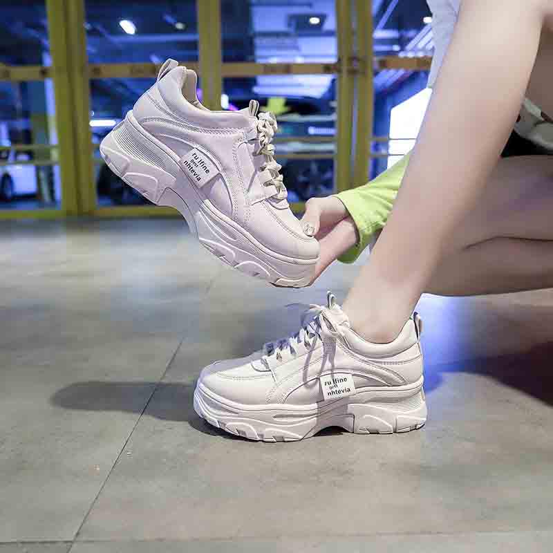 BrandPlus Size 35-40 Summer Women Mesh Sneakers Girls Breathable Deodorant Running Basketball Shoes Shockproof Non-slip Ins Shoes