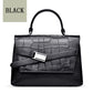 Crocodile Leather Portable Messenger Bag Female Fashion Summer Light Luxury Explosion Style Ladies Shopping Shopping Bag