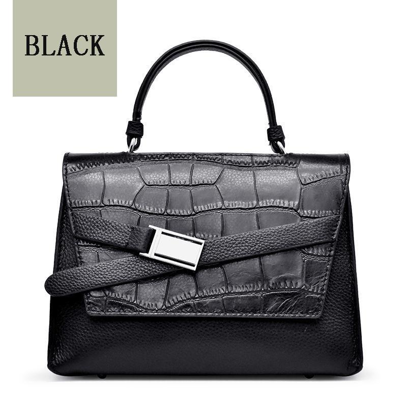 Crocodile Leather Portable Messenger Bag Female Fashion Summer Light Luxury Explosion Style Ladies Shopping Shopping Bag