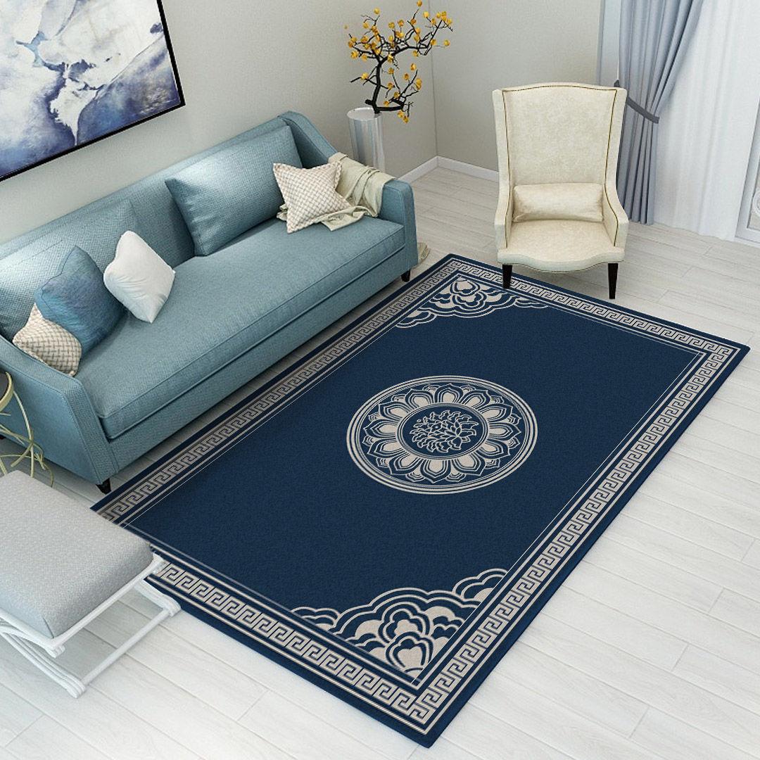 Chinese Style Simple Bedroom Bedside Mat Chinese Style Living Room Sofa Tea Carpet