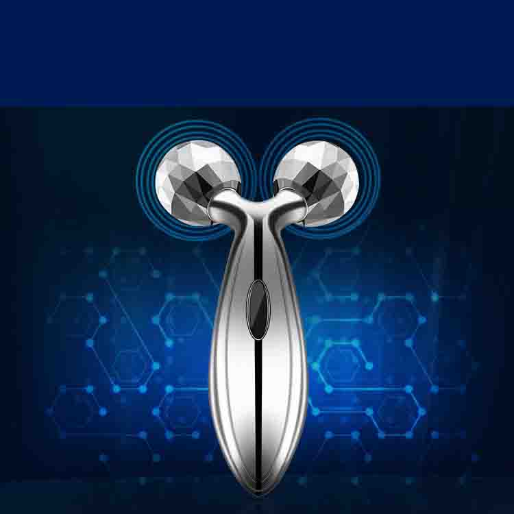 3D Roller Face Massager Full Body Massage 360 Rotate Face Lift Wrinkle Remover