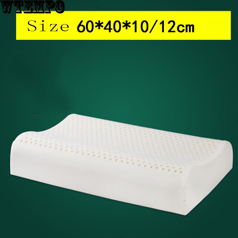 Rubber Pillow Neck Pillow Thai Natural Latex Pillow Adult Cervical Massage Pillow Pillow