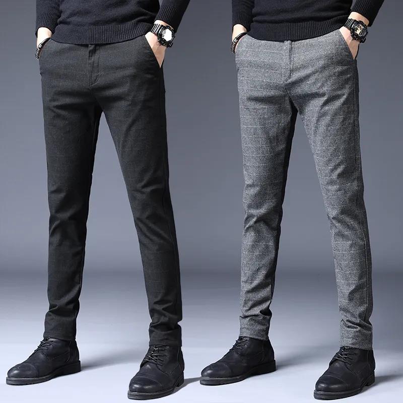 Autumn and Winter Casual Pants Men's Loose Business Trousers All-match Men's Trousers