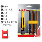 6Pcs Magnetic Screwdriver Set Multifunctional Household Opener Mini Demolition Machine Tool
