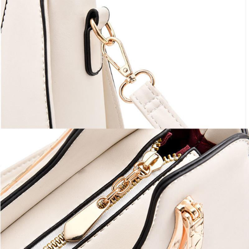 PU Leather Handbags for Women Bags Luxury Top-Handle Bags  European Style Crossbody Bag Large Capacity Personality