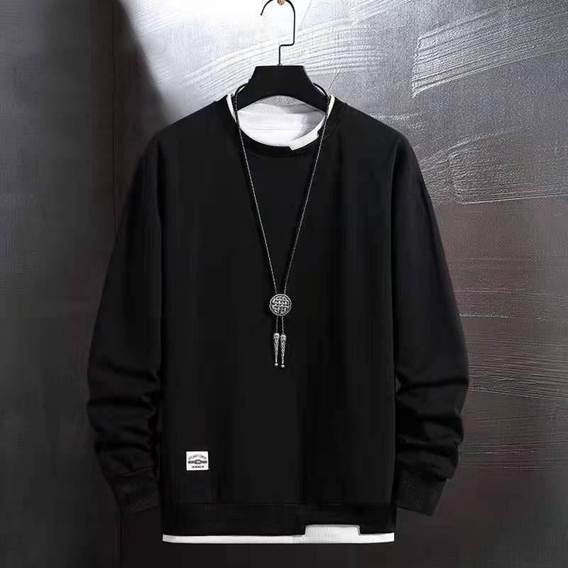 Teen Student Sweater Suit Spring Men Clothing Casual Hooded Pullover and Pants Teen Sports Suit