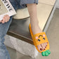 Creative Carrot Slippers Female Fashion Home Parent-child Sandals and Slippers Bathroom Bath Non-slip Slippers