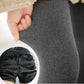 Warm and Velvet Padded Leggings Women's Outer Wear Was Thin Warm Pants Cotton Vertical Strips High Waist Step-on-the-foot Pantyhose