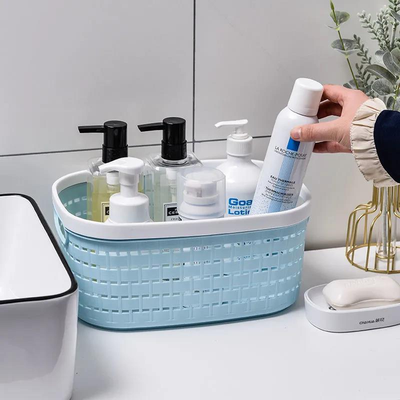 Toys Storage Basket Desktop Plastic Storage Basket Cosmetic Snack Storage Basket Office Sealing Basket Storage Box