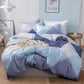 Four-piece Bed Sheet Quilt Cover Student Dormitory Single Bed Bedding Washed Cotton Quilt Cover Sheet 1.8m