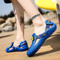 Summer Men's Personality Hollow Hole Shoes All-inclusive Breathable Plastic Sandals Seaside Wading Non-slip Beach Shoes