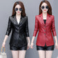 Plus  Size Sheepskin Leather Women Short Slim Leather Jacket Soft Breathable Genuine Leather Jacket Oversized Outwear