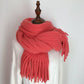 Lady Scarf Wool Knitted Scarf Winter Shawl Wrap Warm Scarves for Women Men