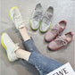 Coconut Shoes Terracotta Warriors Luminous Bottom Fly-woven Mesh Breathable Mesh Shoes Soft Sneakers