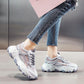Sneaker Shoes Women Platform Shoes Summer White Wedges Sneakers Ladies Trainers Chunky Sneakers Women  Shoes